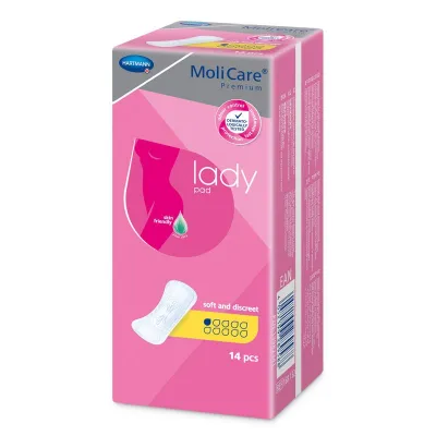 MoliCare Lady 1 Tropfen 14 Stück (Molimed Premium Micro Light)