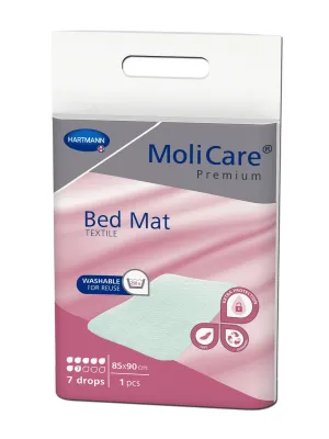 MoliCare Premium BedMat Bettschutzunterlage 7 Tropfen 85 x 90 cm 1 Stück