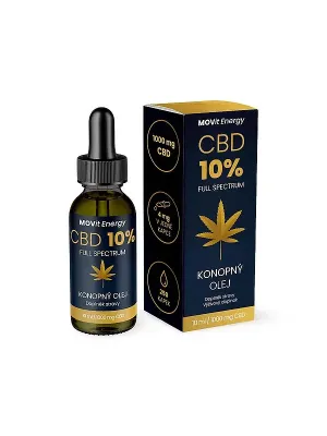 MOVit CBD 10% Full Spectrum Hanföl 10 ml