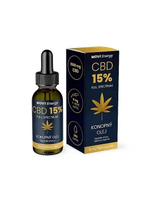 MOVit CBD 15% Full Spectrum Hanföl 10 ml