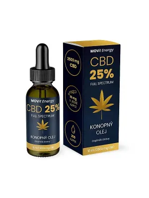 MOVit CBD 25% Full Spectrum Hanföl 10 ml