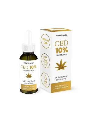 MOVit Energy CBD 10% Full Spectrum Vegan MCT Öl 10 ml