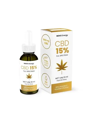 MOVit Energy CBD 15% Full Spectrum Vegan MCT Öl 10 ml