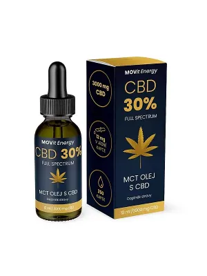 MOVit Energy CBD 30% Full Spectrum MCT Öl 10 ml