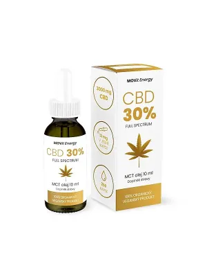 MOVit Energy CBD 30% Full Spectrum Vegan MCT Öl 10 ml