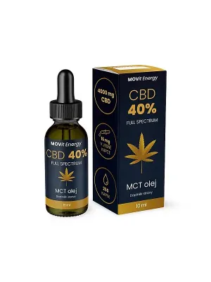 MOVit Energy CBD 40% Full Spectrum MCT Öl 10 ml