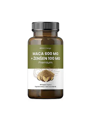 MOVit Energy Maca 600 mg + Ginseng 100 mg 90 Kapseln