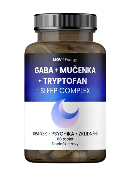 MOVit Gaba+Passionsblume+Tryptophan Sleep Complex 60 Tabletten