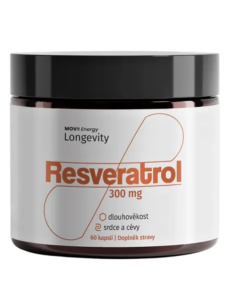 MOVit Longevity RESVERATROL 300 mg 60 Kapseln