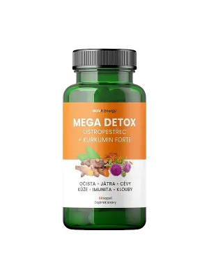 MOVit Mega Detox Mariendistel + Curcumin FORTE 60 Kapseln