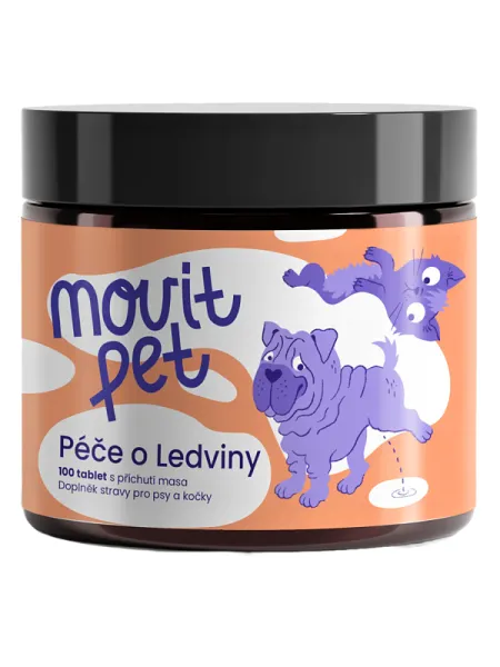 MOVit PET Nierenpflege mit Fleischgeschmack 100 Tabletten