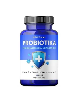 MOVit Probiotics Komplex von Laktobazillen und Bifidobakterien 90 Kapseln