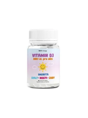 MOVit Vitamin D3 800 IU für Kinder 90 Tabletten