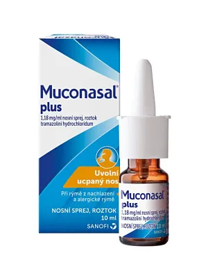 Muconasal Plus 1.18 mg/ml Nasenspray 10 ml