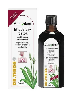 Mucoplant Wegerichlösung mit Echinacea und Vitamin C, ohne Zucker 100 ml