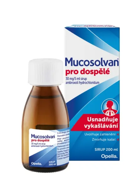 Mucosolvan für Erwachsene 30 mg/5 ml Sirup 200 ml