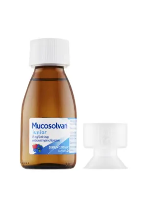 Mucosolvan Junior 15 mg/5 ml Sirup für Kinder 100 ml