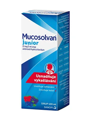 Mucosolvan Junior 15 mg/5 ml Sirup für Kinder 100 ml
