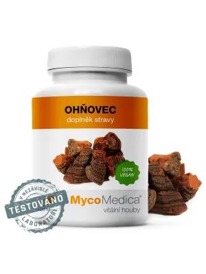 MycoMedica Feuerschwamm (Ohnovec) 30% 120 vegane Kapseln