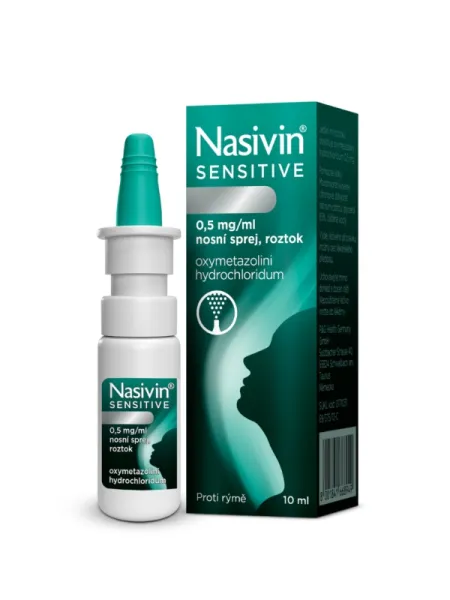 Nasivin Sensitive 0.5 mg/ml Nasenspray, Lösung 10 ml