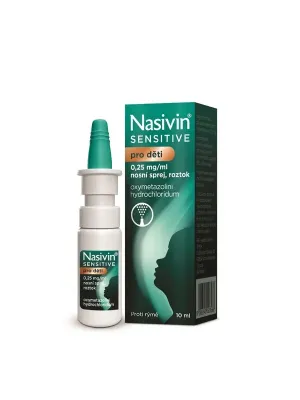 Nasivin Sensitive Kinder 0.25 mg/ml Nasenspray 10 ml