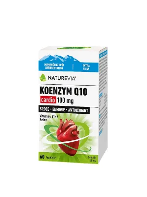 Naturevia Coenzym Q10 Cardio 100 mg 60 Kapseln Vegagels