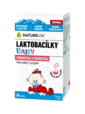 Naturevia Laktobacílky (Laktobazillen) Baby 30 Beutel