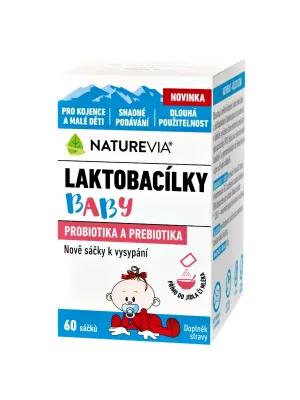 Naturevia Laktobacílky (Laktobazillen) Baby 60 Beutel