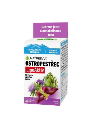 NatureVia Mariendistel LipoAktiv 30 Kapseln