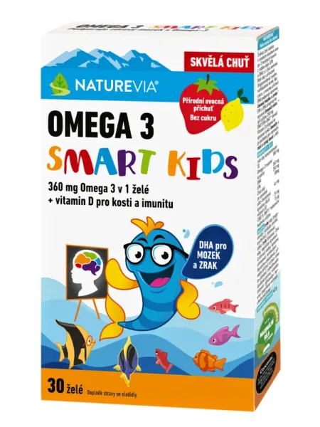 Naturevia Omega 3 Smart Kids 30 Gelees