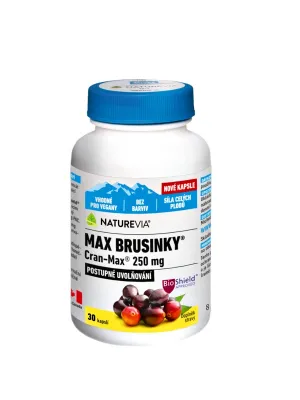 NATUREVIA PREISELBEEREN CRAN-MAX 250 MG 30 KAPSEL