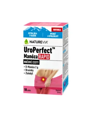 NATUREVIA UROPERFECT MANOSE RAPID 10 BEUTEL