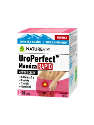 NATUREVIA UROPERFECT MANOSE RAPID 30 BEUTEL