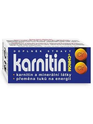 NATURVITA Carnitin + Chrom 50 Tabletten