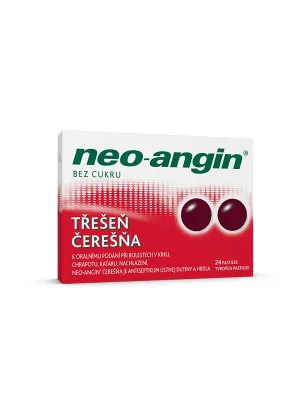 Neo-Angin Kirsche 24 Lutschtabletten (ohne Zucker)