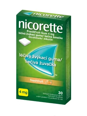 Nicorette Freshfruit Gum 30 Kaugummis x 4 mg