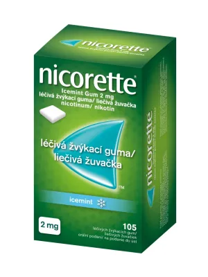 NICORETTE ICEMINT GUM 105 KAUGUMMIS x 2 MG