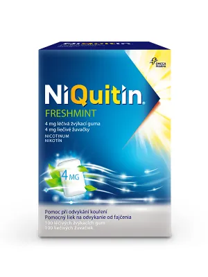 Niquitin Freshmint 4 mg Heilkaugummi 100 Stück