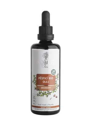 NOBILIS TILIA Pflegendes Bio-Arganöl (Lila Glas) 100 ml