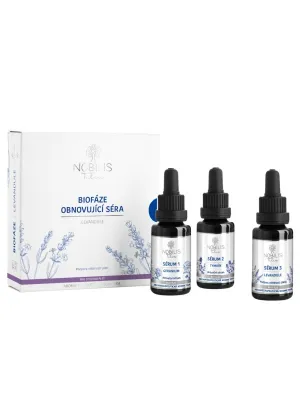 NOBILIS TILIA Biophase Erneuerungs-Seren Lavendel 3 x 20 ml