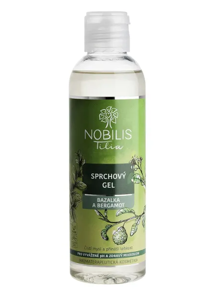 NOBILIS TILIA Duschgel mit Basilikum und Bergamotte 200 ml