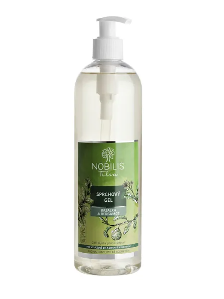 NOBILIS TILIA Duschgel mit Basilikum und Bergamotte 500 ml