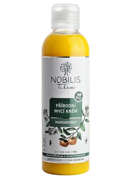 NOBILIS TILIA Natürliche Waschcreme Mandarine 200 ml