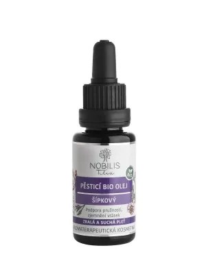 NOBILIS TILIA Pflegendes Bio-Hagebuttenöl (Lila Glas) 20 ml