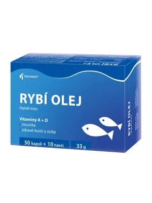 Noventis Fischöl 50+10 Kapseln