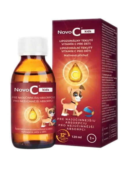 Novo C Kids liposomales flüssiges Vitamin C, 120 ml, für Kinder ab 1 Jahr