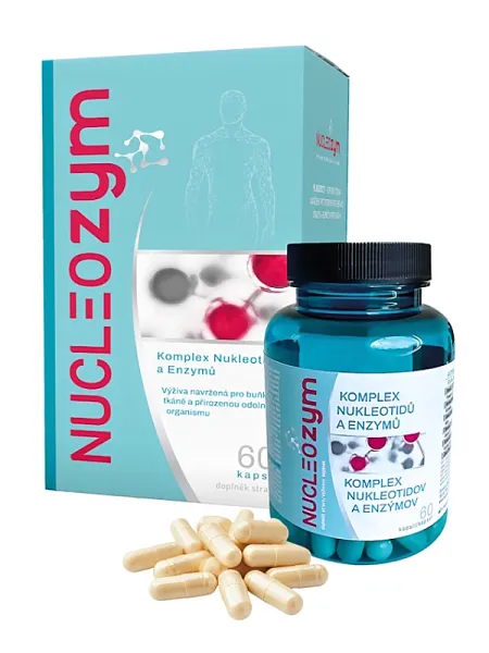 Nucleozym - Komplex aus Nukleotiden und Enzymen 60 Kapseln
