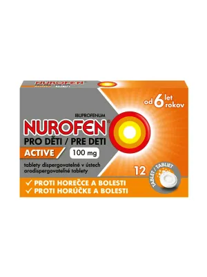 Nurofen für Kinder Active 100 mg 12 lösliche Tabletten