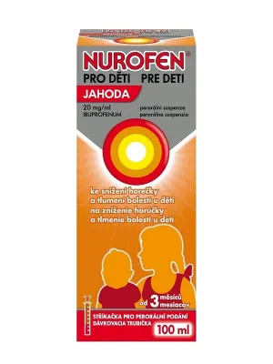NUROFEN für Kinder Erdbeere 20 mg/ml Suspension 100 ml
