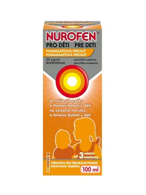 NUROFEN für Kinder Orange 20 mg/ml Suspension 100 ml